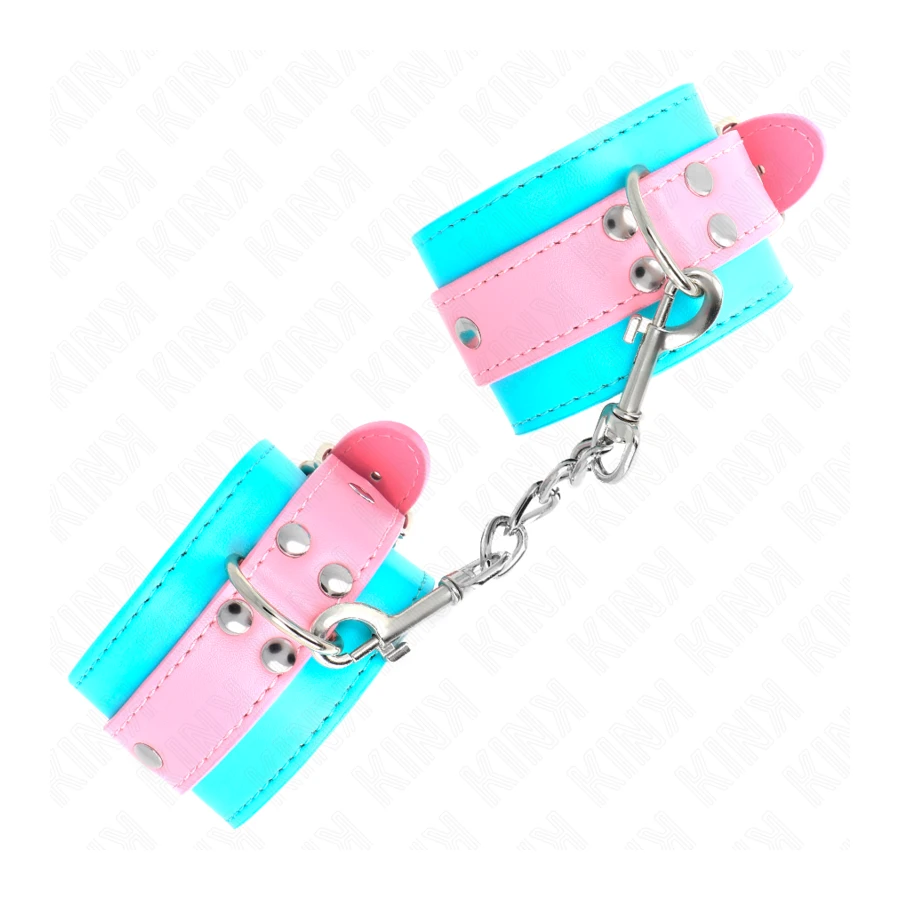 KINK - GRAZIOSI POGGIPOLSI BLU/ROSA REGOLABILI 16-28 CM X 5 CM